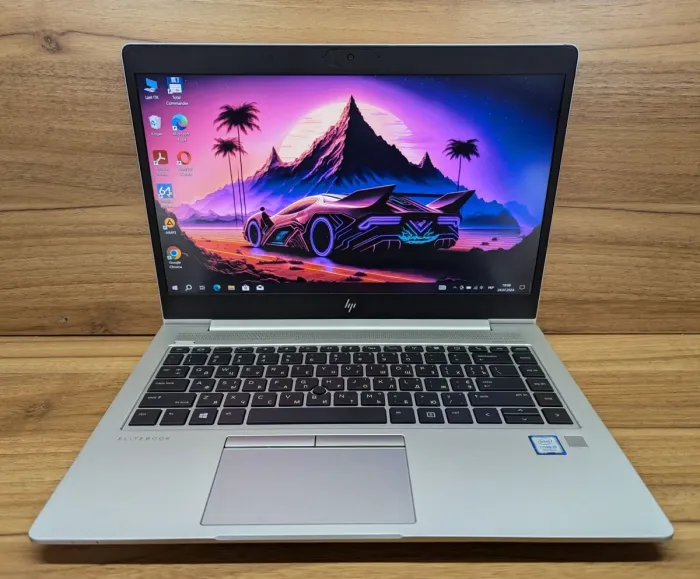 Ультрабук HP EliteBook 840 G6 / 14" (1920x1080) IPS / Intel Core i5-8265U (4 (8) ядра по 1.6 - 3.9 GHz) / 16 GB DDR4 / 512 GB SSD / Intel UHD Graphics 620 / WebCam / Fingerprint / Windows 10 б/в - зображення 8