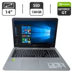 Ноутбук Acer Aspire V5-471 / 14" (1366x768) TN / Intel Core i5-3317U (2 (4) ядра по 1.7 - 2.6 GHz) / 8 GB DDR3 / 128 GB SSD / nVidia GeForce GT 620M, 1 GB GDDR3, 64-bit / WebCam б/в