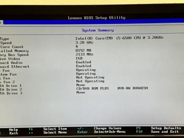Комп'ютер Lenovo ThinkCentre M700 SFF / Intel Core i5-6500 (4 ядра по 3.2 - 3.6 GHz) / 8 GB DDR4 / 240 GB SSD / Intel HD Graphics 530 / 210W / DVD-RW / DisplayPort б/в - зображення 18