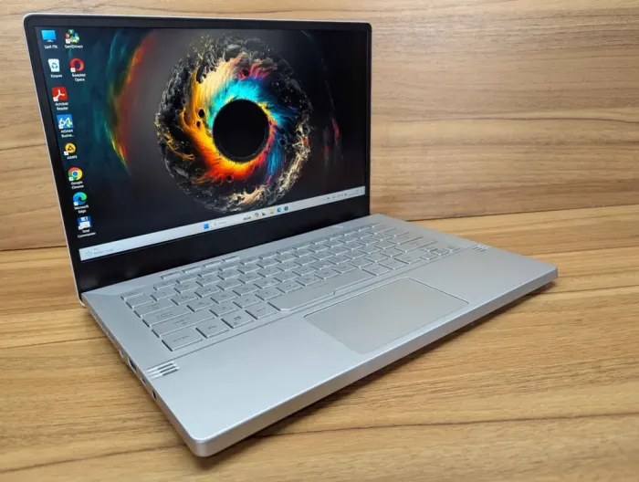 Ігровий ноутбук Asus ROG Zephyrus G 14 GA401Q / 14" (1920x1080) IPS / AMD Ryzen 9 5900HS (8 (16) ядер по 3.0 - 4.6 GHz) / 16 GB DDR4 / 1000 GB SSD / nVidia GeForce RTX 3060, 6 GB GDDR6, 192-bit / WebCam / Windows 11 б/в - зображення 4