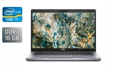 Ультрабук Б-клас Dell Latitude 5411 / 14" (1920x1080) IPS / Intel Core i7-10850H (6 (12) ядер по 2.7 - 5.1 GHz) / 16 GB DDR4 / 480 GB SSD / Intel UHD Graphics / WebCam / Windows 10 б/в