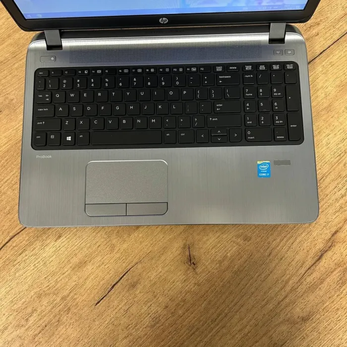 Ноутбук Б-клас HP ProBook 450 G2 / 15.6" (1366x768) TN / Intel Core i7-5500U (2 (4) ядра по 2.4 - 3.0 GHz) / 8 GB DDR3 / 256 GB SSD / Intel HD Graphics 5500 / WebCam / DVD-ROM б/в - зображення 7