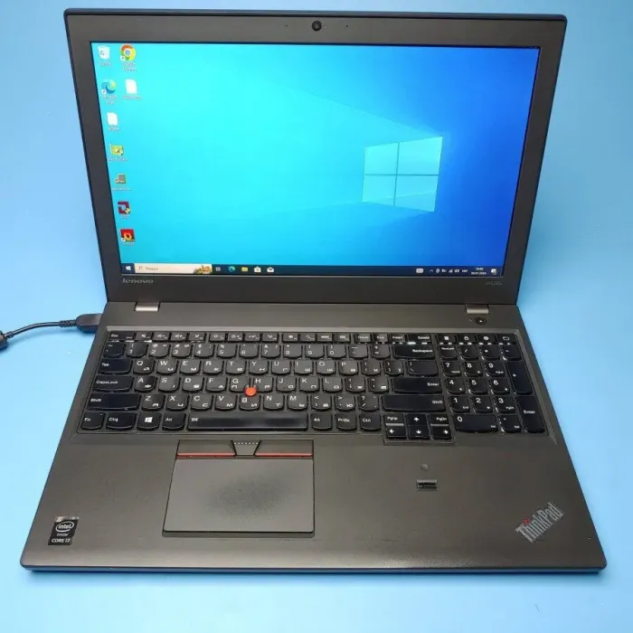 Мобільна робоча станція Lenovo ThinkPad W550s / 15.6" (2880x1620) IPS / Intel Core i7-5500U (2 (4) ядра по 2.4 - 3.0 GHz) / 16 GB DDR3 / 240 GB SSD / nVidia Quadro K620M, 2 GB DDR3, 64-bit / WebCam / Win 10 Pro б/в - зображення 8