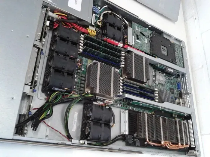 Сервер Supermicro 1U / 2x Intel Xeon X5670 (6 (12) ядер по 2.93 - 3.33 GHz) / 48 GB DDR3 / Без HDD / 2x nVidia Tesla M2090, 6 GB GDDR5, 384-bit / 1400W Gold б/в - зображення 15