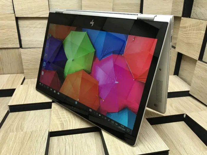 Ноутбук-трансформер HP EliteBook x360 1030 G2 / 13.3" (1920x1080) IPS Touch / Intel Core i5-7300U (2 (4) ядра по 2.6 - 3.5 GHz) / 8 GB DDR4 / 256 GB SSD M.2 / Intel HD Graphics 620 / WebCam / Fingerprint / USB 3.1 / HDMI б/в - зображення 2