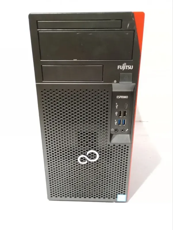 ПК Б-клас Fujitsu Esprimo P758 E85+ Tower / Intel Core i3-8100 (4 ядра по 3.6 GHz) / 16 GB DDR4 / 256 GB SSD + 500 GB HDD / Intel UHD Graphics 630 б/в - зображення 2