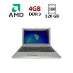Ноутбук Б-клас Samsung RV513 / 15.6" (1366x768) TN / AMD E-450 (2 ядра по 1.65 GHz) / 4 GB DDR3 / 320 GB HDD / AMD Radeon HD6320 / WebCam б/в