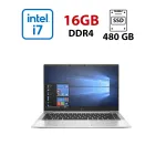 Ультрабук HP EliteBook 840 G7 / 14" (1920x1080) IPS / Intel Core i7-10610U (4 (8) ядра по 1.8 - 4.9 GHz) / 16 GB DDR4 / 480 GB SSD / Intel UHD Graphics / WebCam б/в