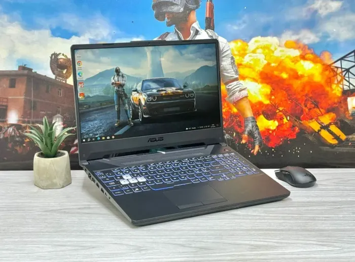 Ігровий ноутбук Б-клас Asus TUF Gaming F15 FX506HC / 15.6" (1920x1080) IPS / Intel Core i5-11400H (6 (12) ядер по 2.2 - 4.5 GHz) / 16 GB DDR4 / 512 GB SSD M.2 / nVidia GeForce RTX 3050, 4 GB GDDR6, 128-bit / WebCam / Win 11 Home б/в - зображення 2