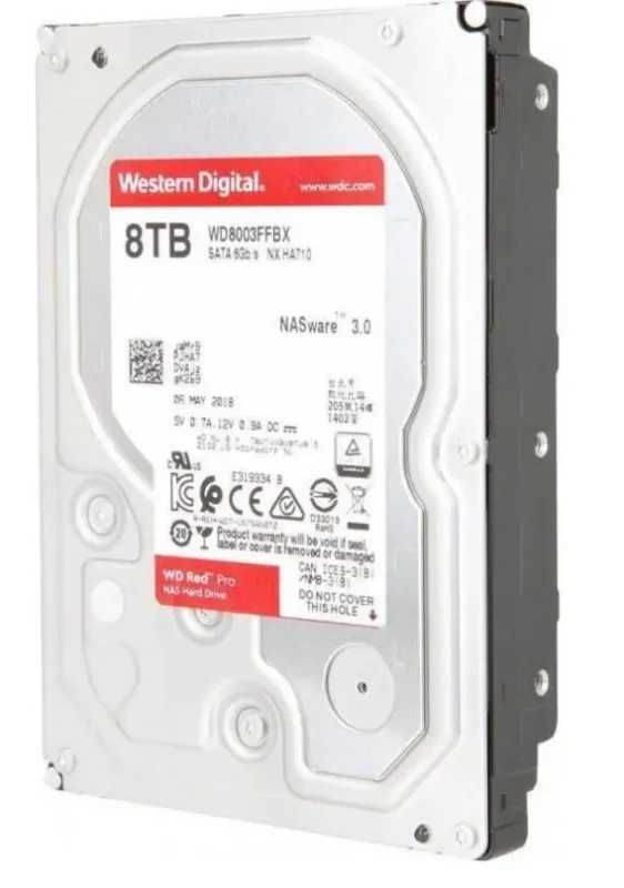 Жорсткий диск WD Red Pro (WD8003FFBX) / 3.5" / 8000 GB / SATA III - зображення 3