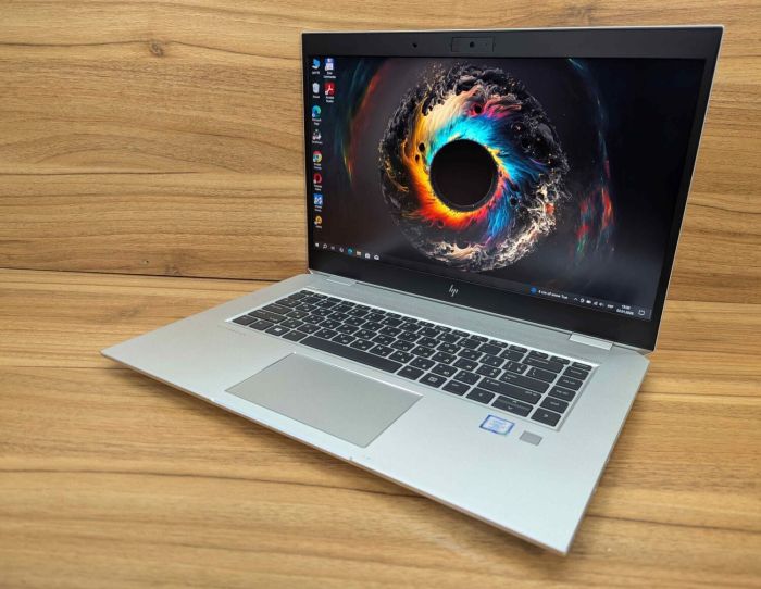 Ігровий ноутбук HP EliteBook 1050 G1 / 15.6" (1920x1080) IPS / Intel Core i7-8850H (6 (12) ядер по 2,6 - 4,3 ГГц) / 32 ГБ DDR4 / 512 ГБ SSD / nVidia GeForce GTX 1050, 4 ГБ GDDR5, 128-біт / Fingerprint / WebCam / Windows 10 б/в - изображение 5