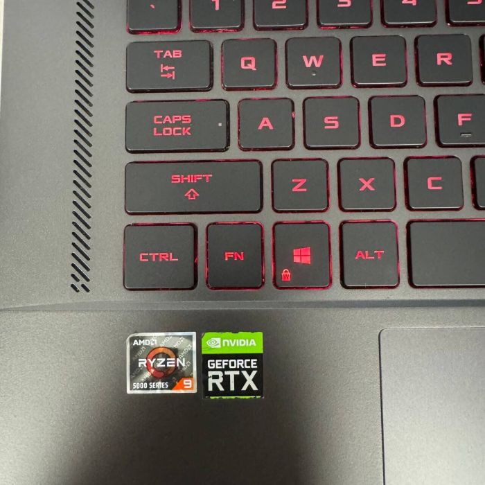 Ігровий ноутбук Б-класу Asus ROG Zephyrus G15 GA503QR / 15,6" (2560x1440) IPS / AMD Ryzen 9 5900HS (8 (16) ядер по 3.0 - 4.6 GHz) / 16 GB DDR4 / 1000 GB SSD NVMe / nVidia GeForce RTX 3070, 8 GB GDDR6, 256-bit б/в - зображення 8