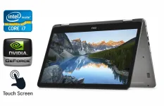 Ноутбук-трансформер Dell Inspiron 17 7773 / 17.3" (1920x1080) IPS Touch / Intel Core i7-8550U (4 (8) ядра по 1.8 - 4.0 GHz) / 8 GB DDR4 / 512 GB SSD / nVidia GeForce MX150, 2 GB GDDR5, 64-bit / WebCam / Windows 10 б/в