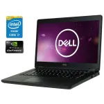 Ультрабук Dell Latitude 5480 / 14" (1366x768) TN / Intel Core i7-6600U (2 (4) ядра по 2.6 - 3.4 GHz) / 16 GB DDR4 / 256 GB SSD NVMe / nVidia GeForce 930MX, 2 GB DDR3, 64-bit / WebCam б/в