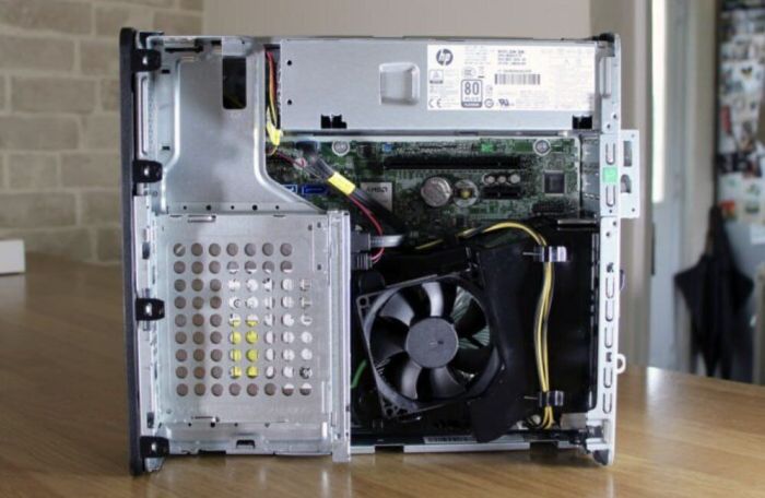 ПК HP EliteDesk 705 G4 SFF / AMD Ryzen 5 2400G (4 (8) ядра по 3.6 - 3.9 GHz) / 8 GB DDR4 / 256 GB SSD M.2 / AMD Radeon RX Vega 11 Graphics / Win 10 Pro б/в - зображення 6