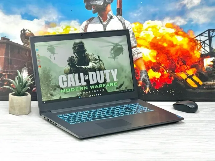 Ігровий ноутбук Lenovo Ideapad L340-17IRH / 17.3" (1920x1080) IPS / Intel Core i5-9300H (4 (8) ядер по 2.4 - 4.1GHz) / 8 GB DDR4 / 512 GB SSD M.2 / nVidia GeForce GTX 1050, 3 GB GDDR5, 96-bit / WebCam / Win 11 Home б/в - зображення 3