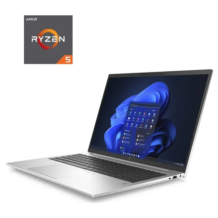 Ультрабук HP EliteBook 865 G9 / 16" (1920x1200) IPS / AMD Ryzen 5 PRO 6650U (6 (12) ядер по 2.9 - 4.5 GHz) / 16 GB DDR4 / 256 GB SSD M.2 / AMD Radeon 660M Graphics / WebCam / Win 11 Pro б/в - зображення 1