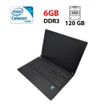 Ноутбук Lenovo IdeaPad B50-30 / 15.6" (1366x768) TN / Intel Celeron N2840 (2 ядра по 2.16 - 2.58 GHz) / 6 GB DDR3 / 120 GB SSD / HD Graphics / WebCam б/в
