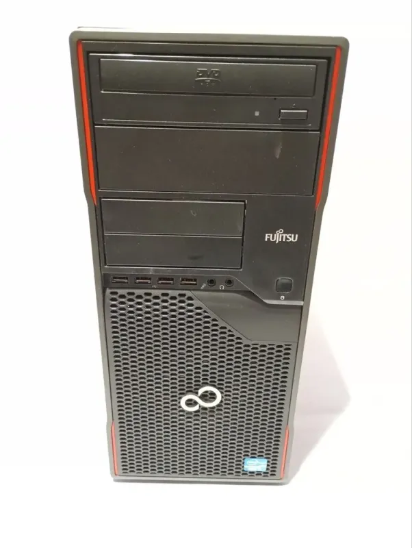 ПК Б-клас Fujitsu Celsius W420 Tower / Intel Core i5-3450 (4 ядра по 3.1 - 3.5 GHz) / 16 GB DDR3 / 128 GB SSD + 250 GB HDD / Intel HD Graphics 2500 / DVD-ROM б/в - зображення 2