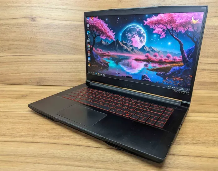 Ігровий ноутбук MSI MS-16W2 / 15.6" (1920x1080) IPS / Intel Core i5-10500H (6 (12) ядер по 2.5 - 4.5 GHz) / 16 GB DDR4 / 1000 GB SSD / nVidia GeForce RTX 3060, 6 GB GDDR6, 192-bit / WebCam / WebCam / Windows 10 б/в - зображення 5