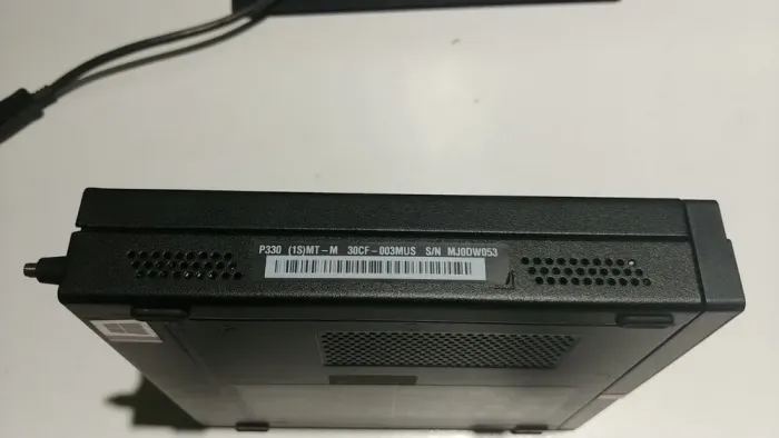 Неттоп Lenovo ThinkStation P330 Tiny USFF / Intel Core i9-9900T (8 (16) ядер по 2.1 - 4.4 GHz) / 16 GB DDR4 / 512 GB SSD / nVidia Quadro P620, 2 GB GDDR5X, 128-bit / WI-FI / Windows 11 +  Блок живлення у комплекті б/в - зображення 11