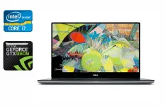 Ігровий ноутбук Dell XPS 15 9550 / 15.6" (1920x1080) IPS / Intel Core i7-6700HQ (4 (8) ядра по 2.6 - 3.5 GHz) / 16 GB DDR4 / 480 GB SSD / nVidia GeForce GTX 960M, 2 GB GDDR5, 128-bit / USB Type-C / HDMI / Windows 10 б/в
