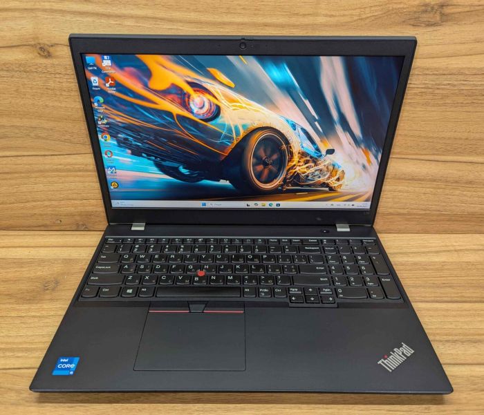 Ноутбук Lenovo ThinkPad L15 Gen2 / 15.6" (1920x1080) IPS / Intel Core i5-1135G7 (4 (8) ядра по 2.4 - 4.2 GHz) / 16 GB DDR4 / 480 GB SSD / Intel Iris Xe Graphics / WebCam / Windows 11 б/в - зображення 2