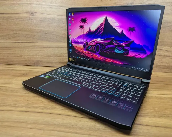 Ігровий ноутбук Acer Predator PH315-52 / 15.6" (1920x1080) IPS / Intel Core i7-9750H (6 (12) ядер по 2.6 - 4.5 GHz) / 16 GB DDR4 / 500 GB SSD / nVidia GeForce GTX 1660 Ti, 6 GB GDDR6, 192-bit / WebCam / Windows 10 б/в - зображення 5
