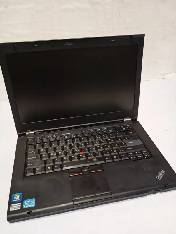 Ноутбук Б-клас Lenovo ThinkPad T420 / 14" (1366x768) TN / Intel Core i5-2520M (2 (4) ядра по 2.5 - 3.2 GHz) / 8 GB DDR3 / 120 GB SSD / Intel HD Graphics 3000 / WebCam / DVD-RW б/в - зображення 3