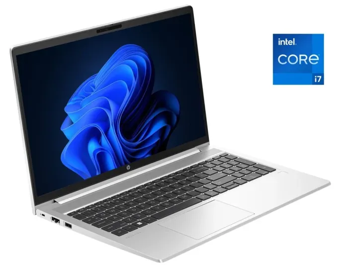 Ультрабук HP ProBook 450 G10 / 15.6" (1920x1080) IPS / Intel Core i7-1355U (10 (12) ядер по 3.7 - 5.0 GHz) / 24 GB DDR4 / 512 GB SSD / Intel Iris Xe Graphics / WebCam / Win 11 Pro б/в - зображення 1