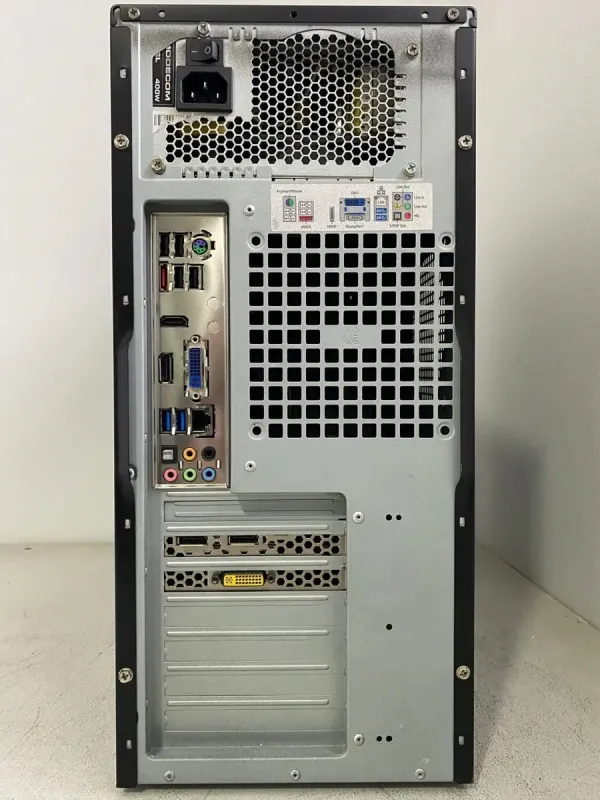 Комп'ютер NoName Tower / Intel Core i7-3770 (4 (8) ядра по 3,4 - 3,9 ГГц) / 16 ГБ DDR3 / 128 ГБ SSD + 500 ГБ HDD / nVidia GeForce GTX 745, 2 ГБ GDDR3, 128-біт / DVD-ROM б/в - изображение 4