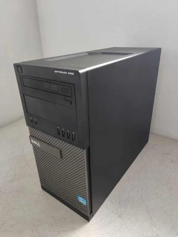 Комп'ютер Dell OptiPlex 990 Tower / Intel Core i7-2600K (4 (8) ядра по 3.4 - 3.8 GHz) / 16 GB DDR3 / 256 GB SSD / nVidia Quadro K620, 2 GB GDDR3, 128-bit / DVD-ROM б/в - зображення 2
