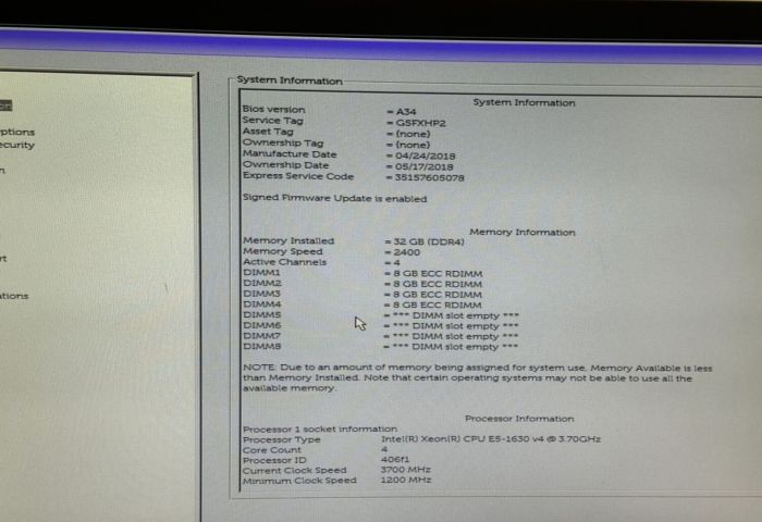 Системний блок Dell Precision 5810 Tower / Intel Xeon E5-1630 v4 (4 (8) ядра по 3,7 - 4,0 ГГц) / 32 ГБ DDR4 ECC / без HDD / без відео / 685 Вт / DVD-RW б/в - зображення 13