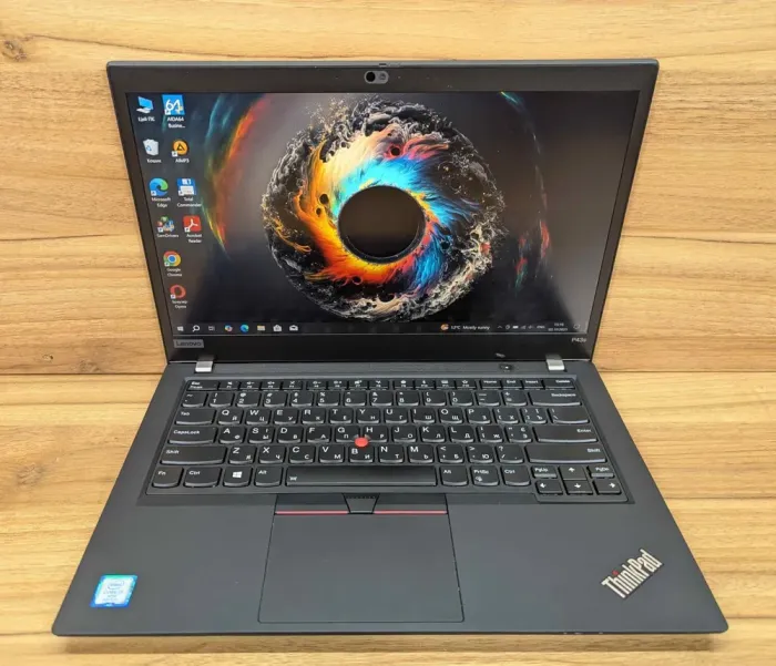 Мобільна робоча станція Lenovo ThinkPad P43s / 14" (1920x1080) IPS / Intel Core i7-8665U (4 (8) ядра по 1,9 - 4,8 ГГц) / 16 ГБ DDR4 / 480 ГБ SSD / nVidia Quadro P520, 2 ГБ GDDR5, 64-bit / WebCam / Windows 10 б/в - зображення 2