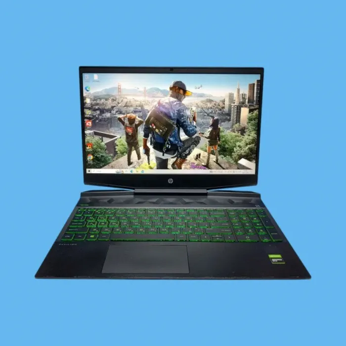 Ігровий ноутбук Б-клас HP Pavilion Gaming 15-dk0056wm / 15.6" (1920x1080) IPS / Intel Core i5-9300H (4 (8) ядра по 2.4 - 4.1 GHz) / 16 GB DDR4 / 480 GB SSD / nVidia GeForce GTX 1650, 4 GB GDDR5, 128-bit / WebCam / Win 10 Home б/в - зображення 3