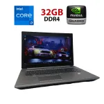 Мобільна робоча станція HP zBook 17 G6 / 17.3" (1920x1080) IPS / Intel Core i7-9850H (6 (12) ядер по 2.6 - 4.6 GHz) / 32 GB DDR4 / 512 GB SSD M.2 / nVidia Quadro RTX 3000, 6 GB GDDR6, 192-bit / WebCam / Win 11 Pro б/в