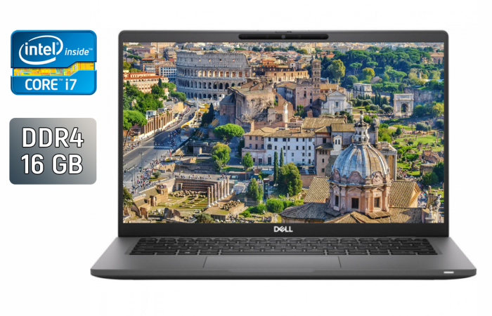 Ультрабук Б-клас Dell Latitude 7420 / 14" (1920x1080) IPS / Intel Core i7-1185G7 (4 (8) ядра по 3.0 - 4.8 GHz) / 16 GB DDR4 / 256 GB SSD / Intel Iris Xe Graphics / WebCam / Windows 11 б/в - зображення 1