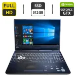 Ігровий ноутбук Asus TUF Gaming F15 / 15.6" (1920x1080) IPS / Intel Core i5-10300H (4 (8) ядра по 2.5 - 4.5 GHz) / 16 GB DDR4 / 512 GB SSD / nVidia GeForce GTX 1650 Ti, 4 GB GDDR6, 128-bit / WebCam б/в