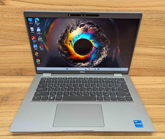 Ультрабук Б-клас Dell Latitude 5430 / 14" (1920x1080) IPS Touch / Intel Core i5-1235U (10 (12) ядер по 3.3 - 4.4 GHz) / 16 GB DDR4 / 480 GB SSD / Intel Iris Xe Graphics / WebCam / Windows 11 б/в - зображення 2