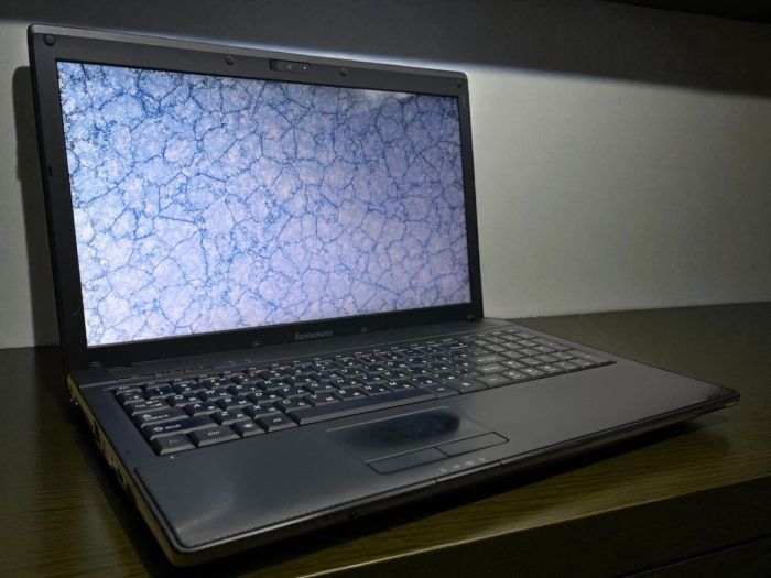 Ноутбук Б-клас Lenovo G565 / 15.6" (1366x768) TN / AMD Athlon II P360 (2 ядра по 2.3 - 3.2 GHz) / 4 GB DDR3 / 120 GB SSD / AMD Radeon HD 4200 Graphics / WebCam б/в - зображення 4