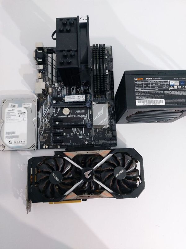 Ігровий ПК 1stPlayer X6 Fire Base Tower / Intel Core i7-6700K (4 (8) ядра по 4,0 - 4,2 ГГц) / 24 ГБ DDR4 / 512 ГБ SSD M.2 + 500 ГБ HDD / nVidia GeForce GTX 1080 Ti, 11 ГБ GDDR5X, 352-біт / 700 Вт б/в - зображення 7