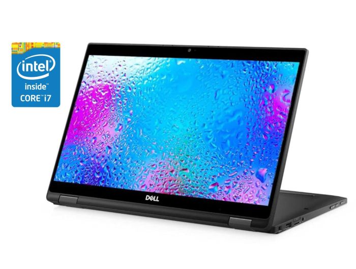 Ноутбук-трансформер Б-клас Dell Latitude 7390 2-in-1 / 13.3" (1920x1080) IPS Touch / Intel Core i7-8650U (4 (8) ядра по 1.9 - 4.2 GHz) / 16 GB DDR4 / 512 GB SSD / Intel UHD Graphics 620 / WebCam / Win 10 Pro б/в - зображення 1