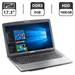 Ноутбук Б-клас Medion Akoya P7818 / 17.3" (1366x768) TN / Intel Core i3-3110M (2 (4) ядра по 2.4 GHz) / 8 GB DDR3 / 1000 GB HDD / nVidia GeForce GT 730M, 2 GB GDDR3, 128-bit / WebCam / DVD-ROM б/в