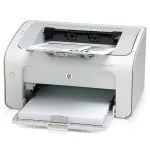Принтер HP LaserJet P1005 Printer / Лазерний монохромний друк / 600x600 dpi / A4 / 15 стор / хв / USB 2.0 б/в