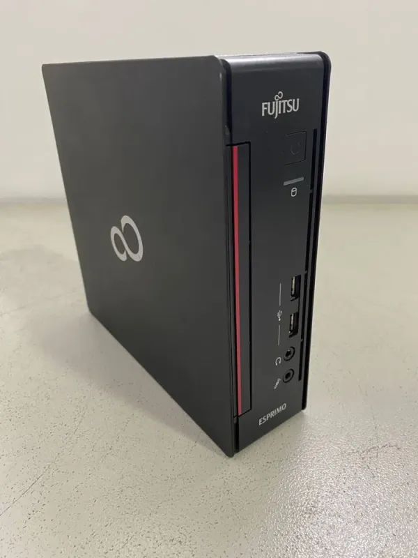 Неттоп Fujitsu Esprimo Q556 USFF / Intel Core i7-6700T (4 (8) ядра по 2.8 - 3.6 GHz) / 16 GB DDR4 / 480 GB SSD / Intel HD Graphics 530 / DisplayPort б/в - зображення 4