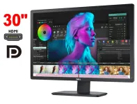 Монітор Б-клас Dell UltraSharp U3014T / 30" (2560x1600) IPS / 1x HDMI, 2 xDP, 1x miniDP, 1x DVI, 5x USB 3.0, 1x Audio / VESA 100x100 б/в