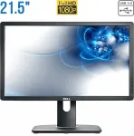 Монітор Dell UltraSharp U2212HMc / 21.5" (1920x1080) IPS / DisplayPort, DVI, VGA, USB / VESA 100x100 б/в