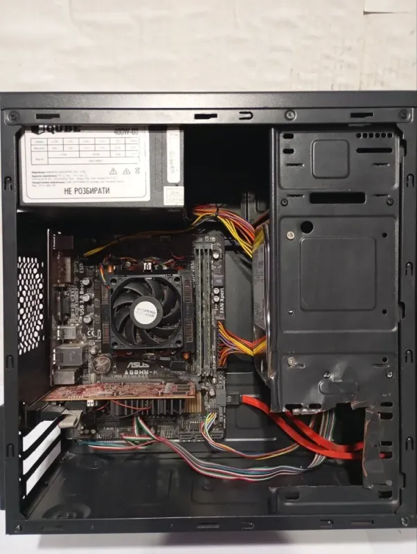 ПК Б-клас QUBE QB05M Tower / AMD Athlon X4 840 (4 ядра по 3.1 - 3.8 GHz) / 8 GB DDR3 / 500 GB HDD / AMD Radeon R7 240, 2 GB DDR3, 128-bit / 400W б/в - зображення 5