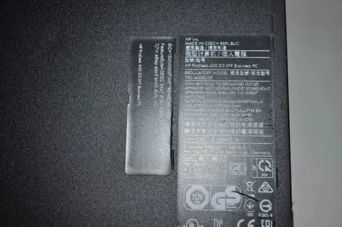 Комп'ютер HP ProDesk 400 G3 SFF / Intel Core i5-6500 (4 ядра по 3.2 - 3.6 GHz) / 8 GB DDR4 / 120 GB SSD / Intel HD Graphics 530 / DVD-ROM б/в - зображення 7