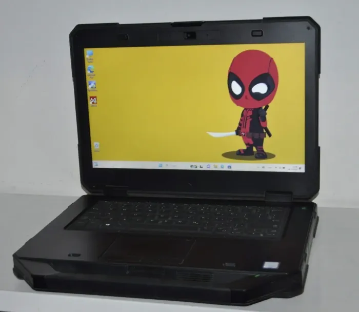 Захищений ноутбук Б-клас Dell Latitude 5414 Rugged / 14" (1366x768) TN / Intel Core i5-6300U (2 (4) ядра по 2.4 - 3.0 GHz) / 16 GB DDR4 / 256 GB SSD / Intel HD Graphics 520 / WebCam / Windows 11 Pro б/в - зображення 4